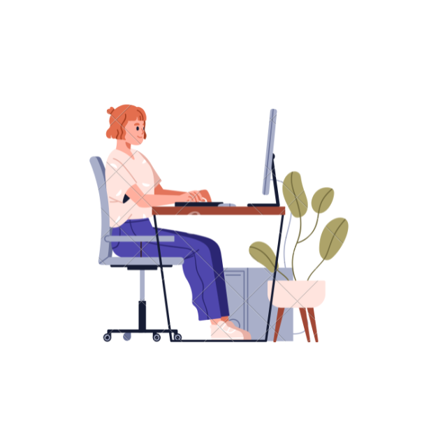 LAVORARE AL PC: QUALI POSTURE SONO CORRETTE?