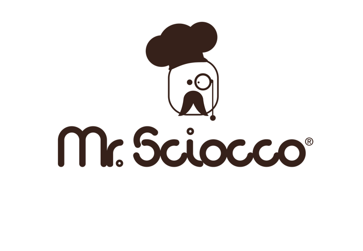 logo mr.sciocco marrone