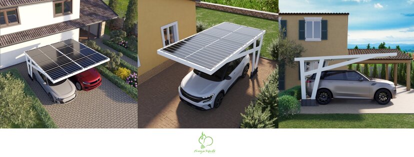pensilina fotovoltaico