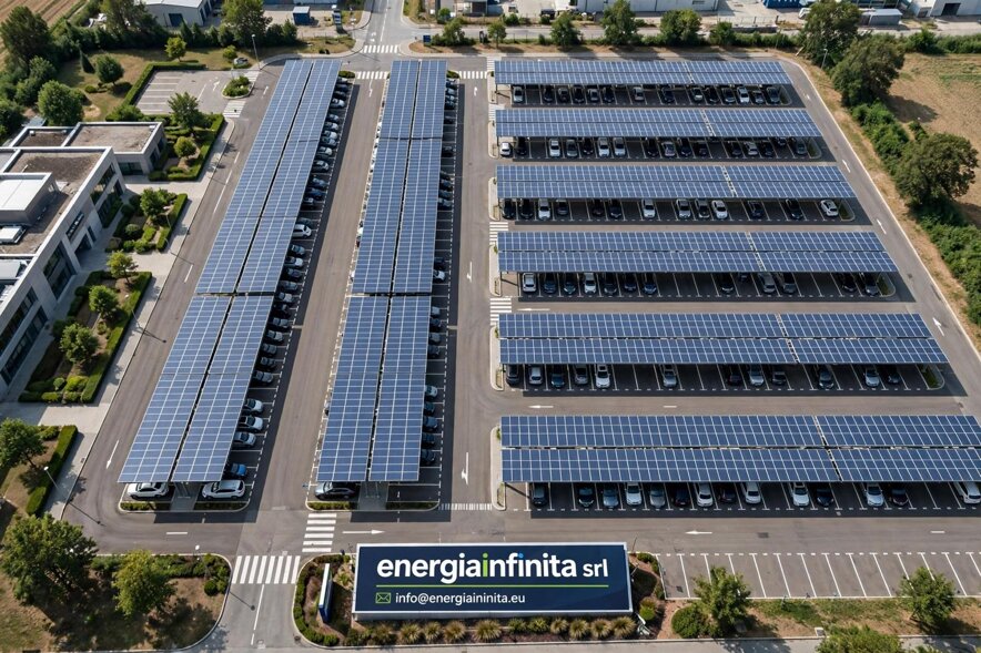 Fotovoltaico a pargheggio