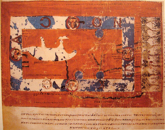 mappa del mondo di cosma indicopleuste.jpeg