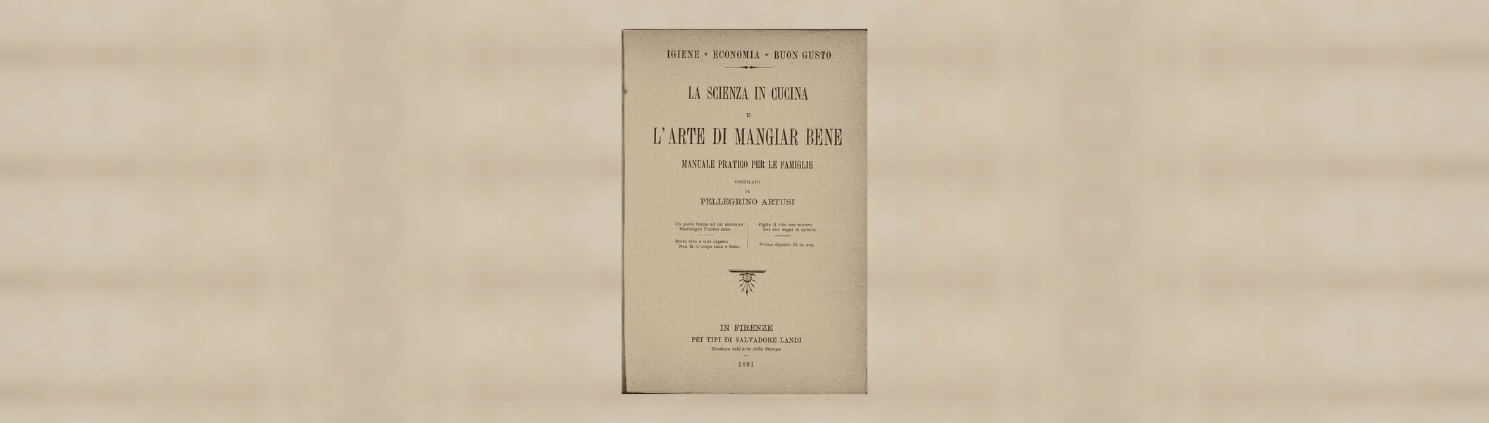 Camporesi e l’Artusi