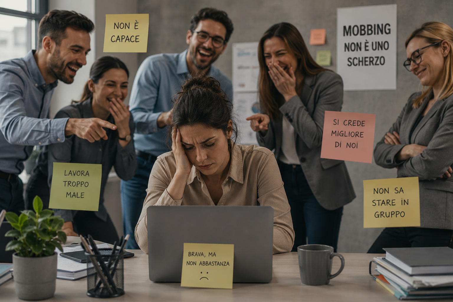 IL MOBBING: ATTACCHI ALLA SALUTE SUL POSTO DI LAVORO