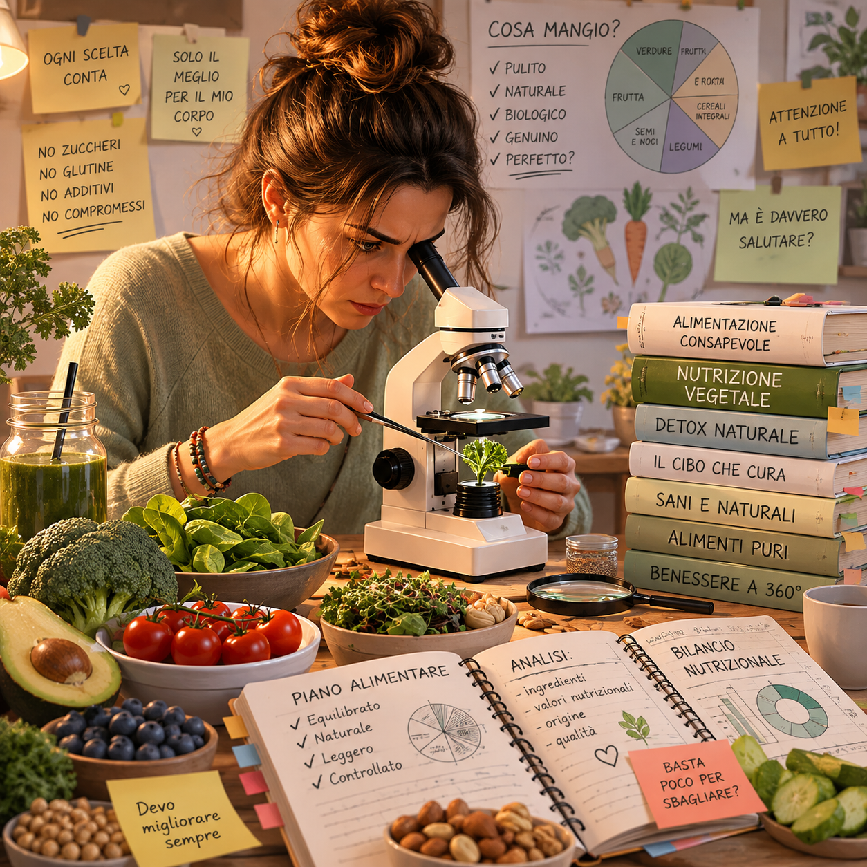 L'ORTORESSIA: LA RICERCA OSSESSIVA DI ALIMENTI SANI L'ORTORESSIA: LA RICERCA OSSESSIVA DI ALIMENTI SANI