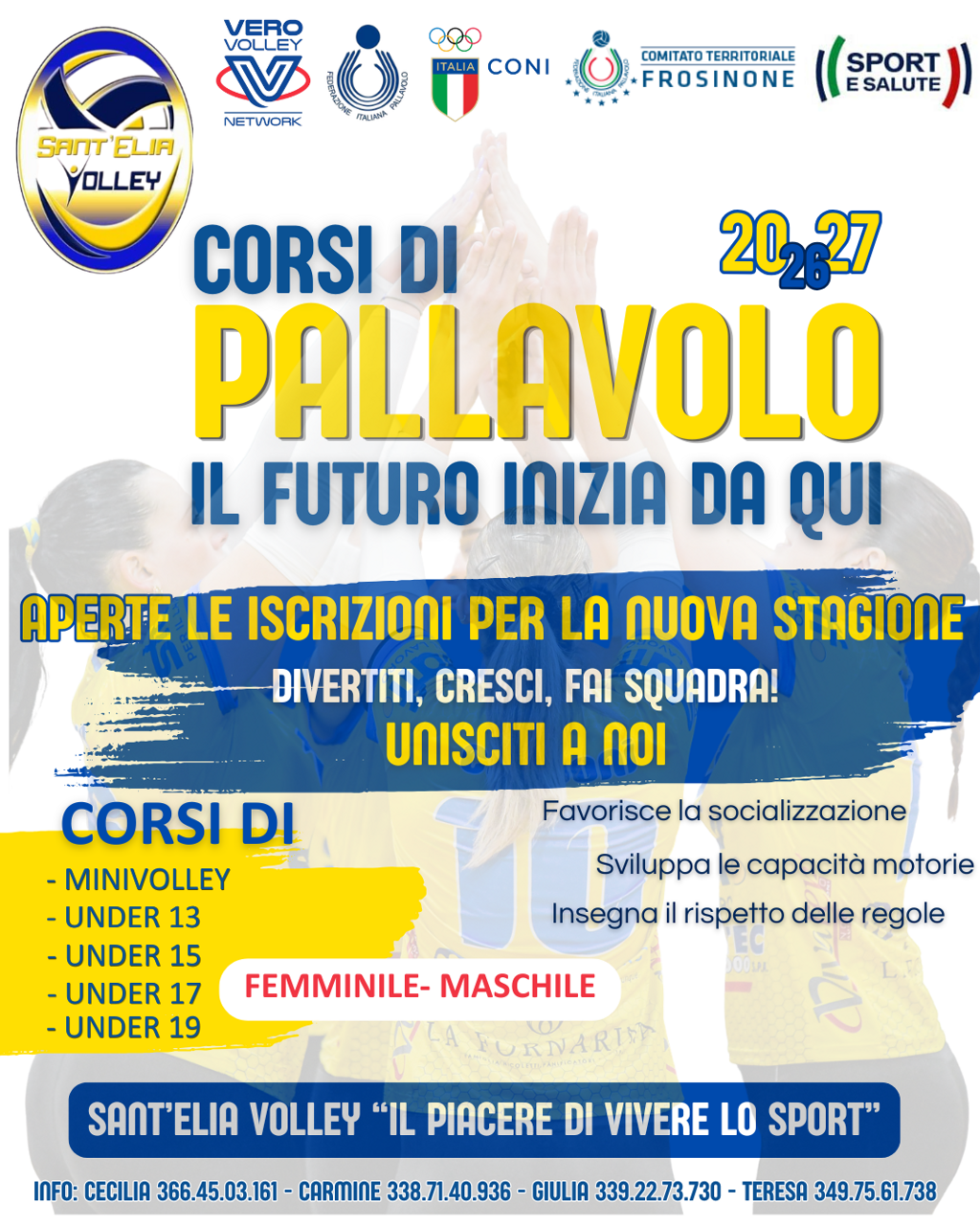 giovanili 2026-27