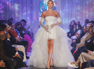 sfilata abiti da sposa in passerella 