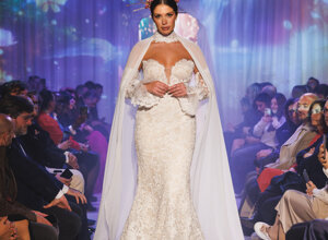 sfilata abiti da sposa in passerella 