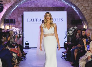 sfilata abiti da sposa in passerella 