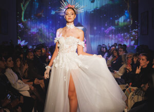 sfilata abiti da sposa in passerella 