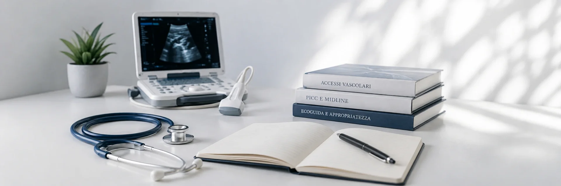 Professionista sanitario nell'ambito degli accessi vascolari ecoguidati