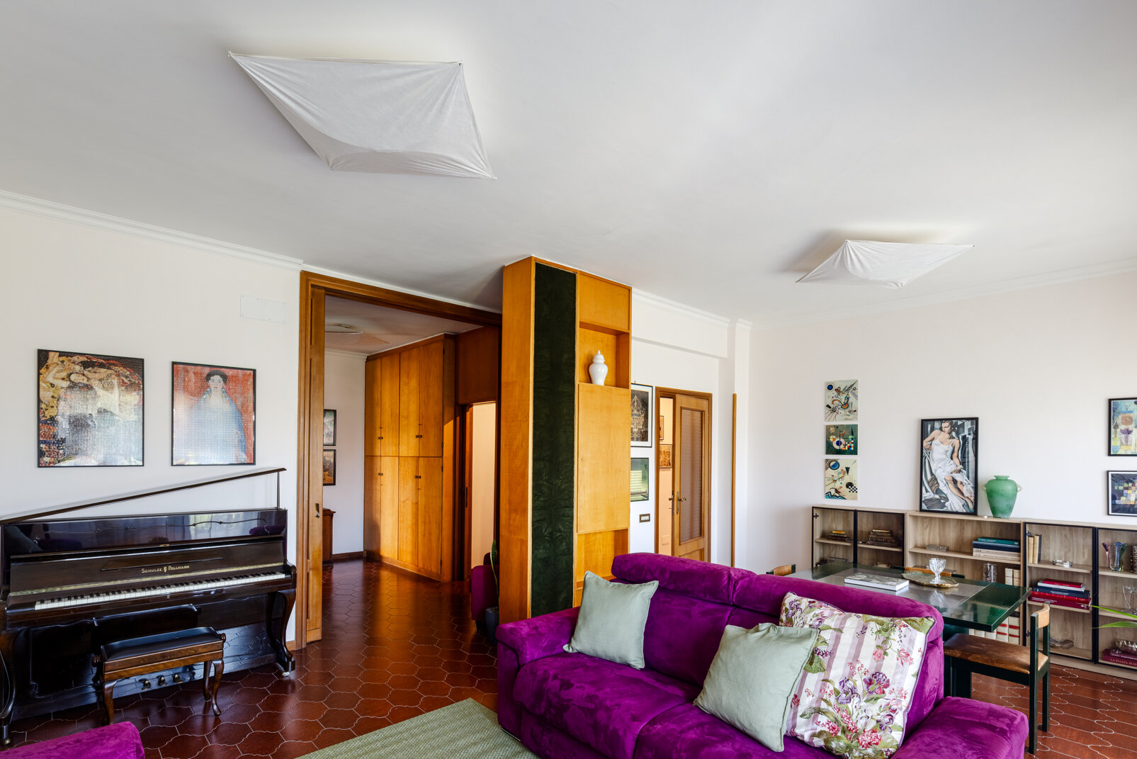 Spazio322 EUR - living room con pianoforte