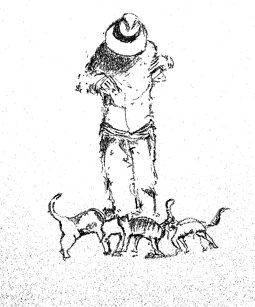 uomo con gatti bn (2).jpeg