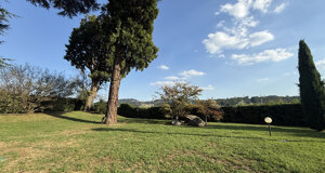 Giardino storico con alberi di Relais Pietro vicino Lecco