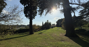 Parco alberato di Relais Pietro a Barzago in Brianza