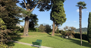 Parco della villa storica del Relais Pietro a Barzago in Brianza