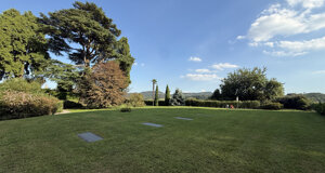 Ampio parco verde di Relais Pietro nel cuore della Brianza