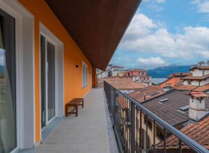 Lake Maggiore view from Lakeview Attico Saini