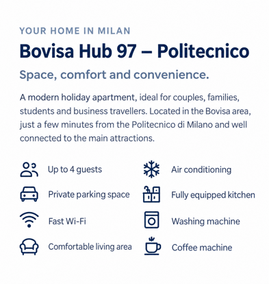 Bovisa Hub 97 location and transport connections in Milan Bovisa Hub 97 location and transport connections in Milan