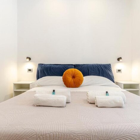 Bedroom decoration at Bovisa Hub 97 in Milan