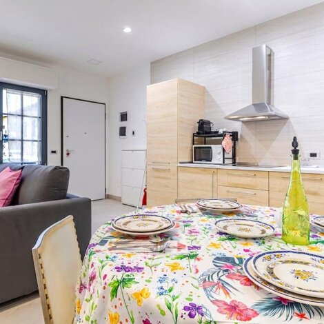 Fully equipped kitchen at Bovisa Hub 97