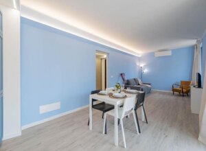 Living room at Lakeview Attico Saini in Stresa