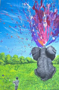 SCIE CHIMICHE - Dipinto di LT Art