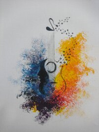 MUSICA NELL'ANIMA - Dipinto di LT Art