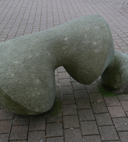 Emanuela Camacci Artwok stone sculpture Towards. Hofheim am Taunus. Germany Emanuela Camacci Artwok stone sculpture Towards. Hofheim am Taunus. Germany