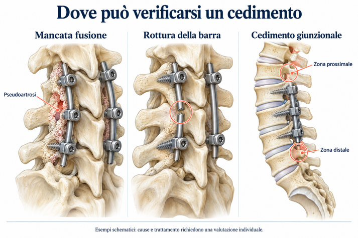 Cause di fallimento meccanico dell'artrodesi vertebrale Cause di fallimento meccanico dell'artrodesi vertebrale
