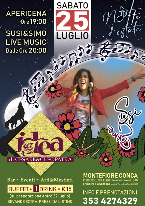 25 luglio susi live