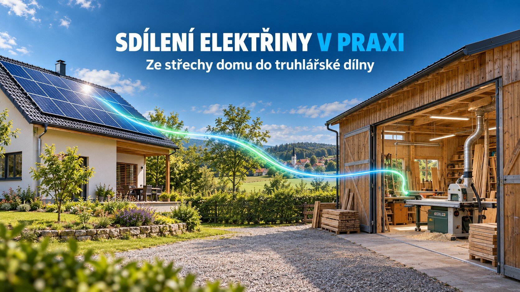 Jak funguje sd&iacute;len&iacute; elektřiny? Jednoduch&yacute; postup přes EDC