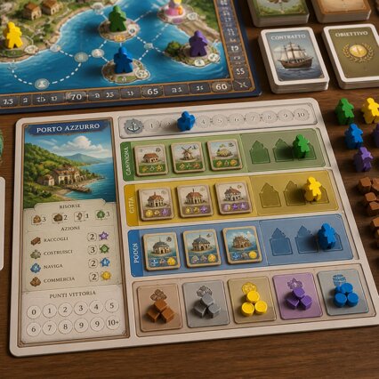 eurogame, plancia giocatore