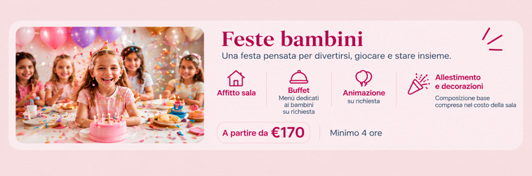 festa bambini tra palloncini e sorrisi
