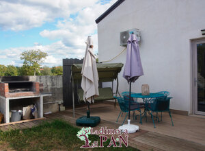 giardino e barbecue della dimora di Pan