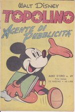 albo-doro-49-del-15-luglio-1951-prima-ristampa-topolino-agente