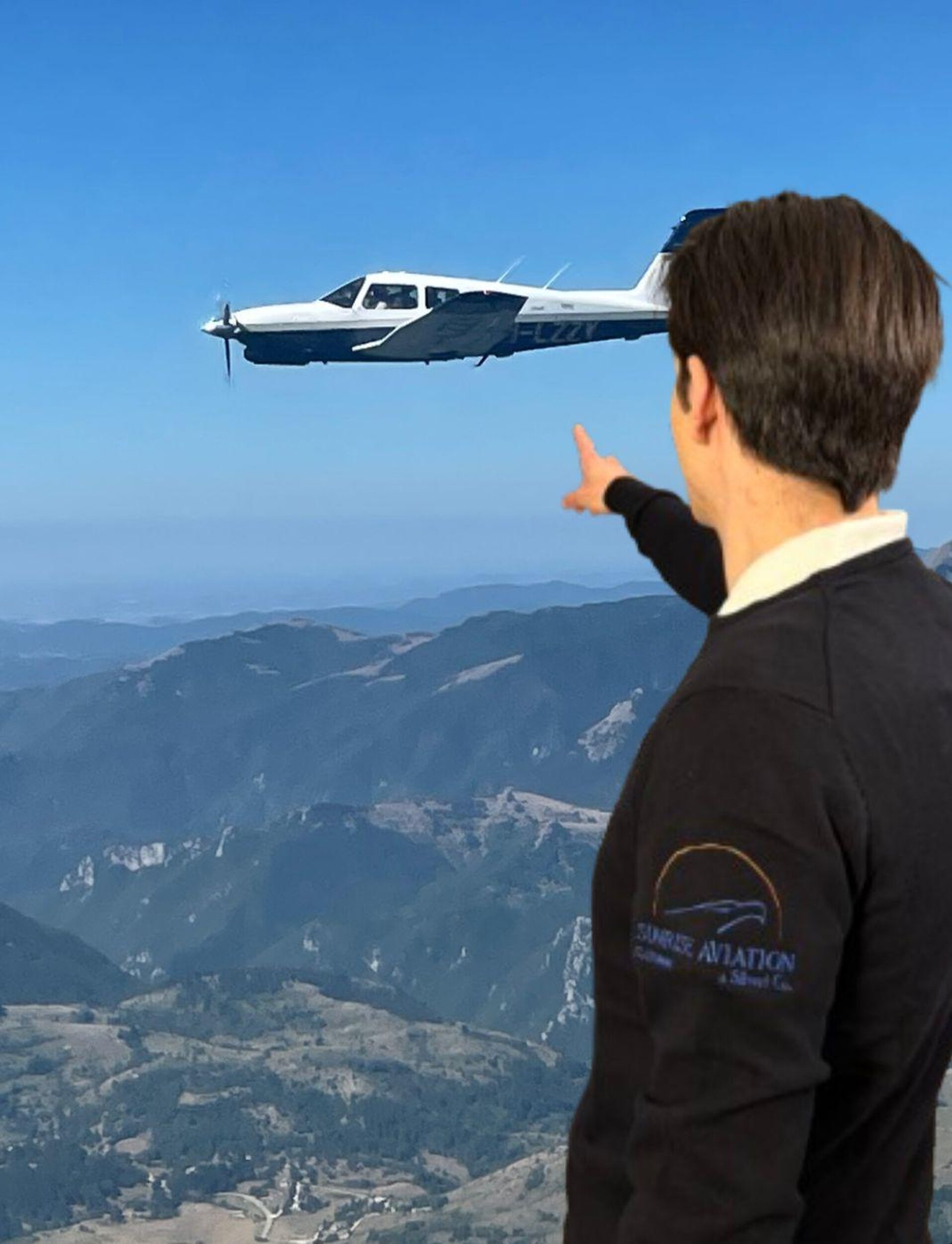 vola in alto da pilota diventa pilota