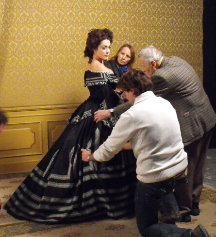 con piero tosi sul set 1860.jpeg