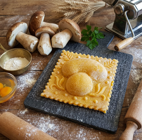 raviolo ai porcini