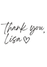 thankyoulisa thankyoulisa