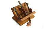 portapipe-5-posti-in-legno-tonalita-ciliegio-inclinato