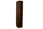 libreria-in-legno-colore-noce-salvaspazio