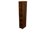 libreria-in-legno-colore-noce-salvaspazio