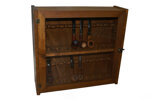 portapipe-vetrina-20-posti-in-legno-noce-rastrelliera