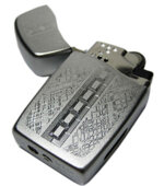 zippo-blu-modello-zipped-fiamma-laser-blu