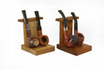 portapipe-in-legno-2-posti-espositore-da-tavolo-colore-ciliegio