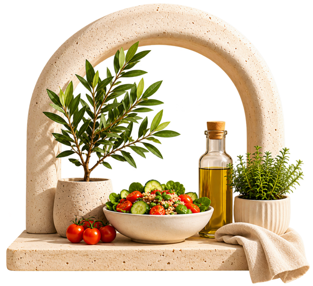 natura mediterranea sotto l’arco di pietra