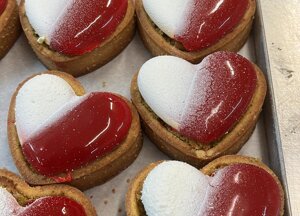 pasticcini mignon a cuore