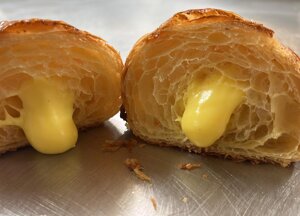 cornetto con crema