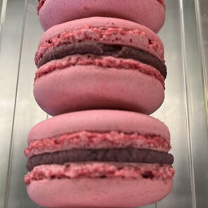 Macaron Fragola e Rosa