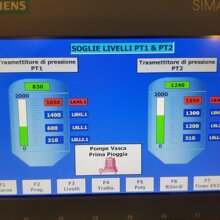 HMI Gestione serbatoi HMI Gestione serbatoi